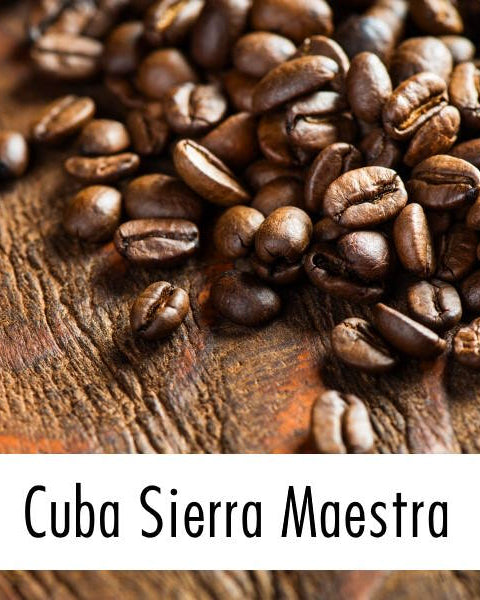 Café en grain de Cuba Sierra Maestra - Le Petit Moulu  (with lable)