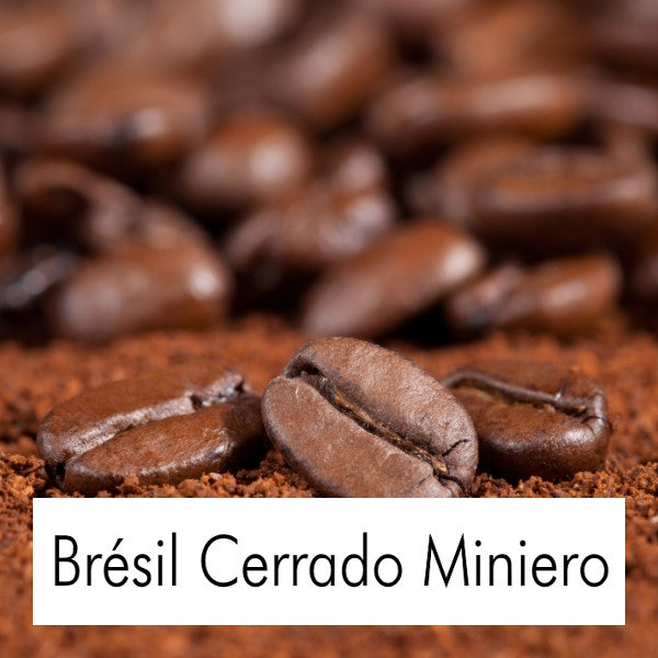 Café en grain Brésil Cerrando Mineiro - Le Petit Moulu (with label)