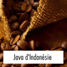 Café en grain Java d'Indonésie - Le Petit Moulu  (with lable)